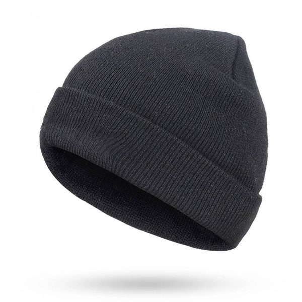 Autumn/Winter Fashion Embroidered Knitted Hat - Image 2