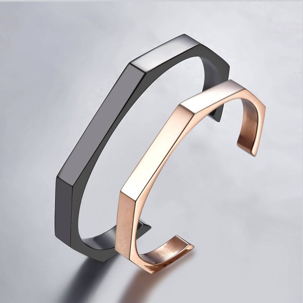 Titanium steel couple bracelet - Image 4