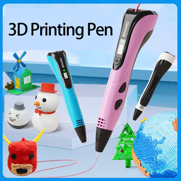 Rechargeable 3D Printing Pen W/ Lcd Display - Image 4