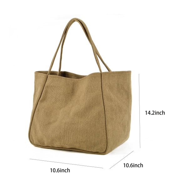 Jute Foldable Tote Bag for women - Image 5