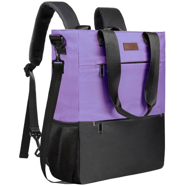 Convertible Women Laptop Water Resistant Casual Backpack - Image 3