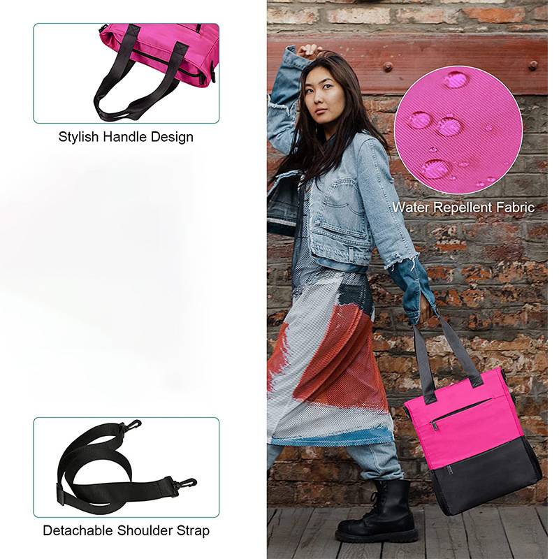 Convertible Women Laptop Water Resistant Casual Backpack - Image 4