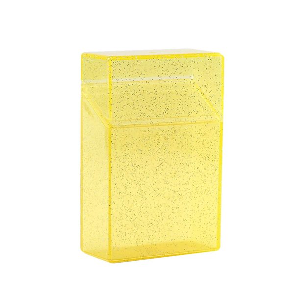 Portable Plastic Transparent Thin Cigarette Storage Case - Image 5