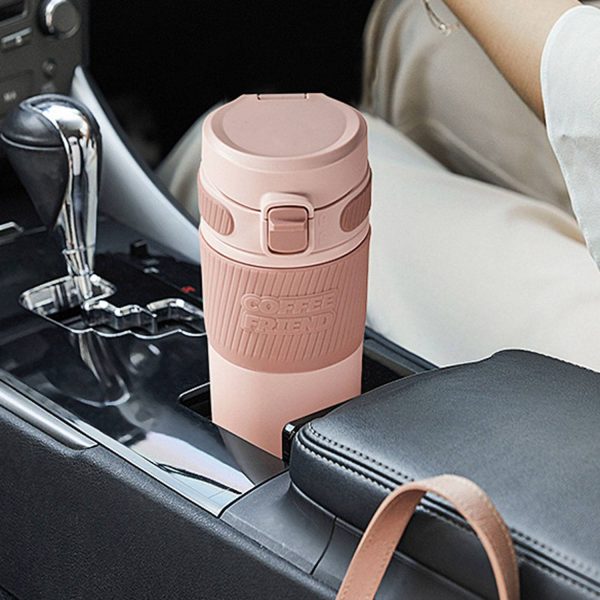 16oz Insulated Stainless Steel Bottle Leakproof Lid - Image 8