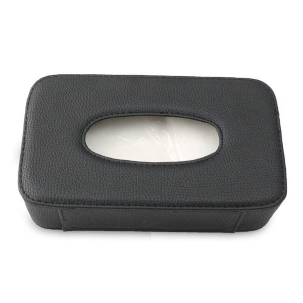 PU Leather Tissue Holder for Car - Image 2
