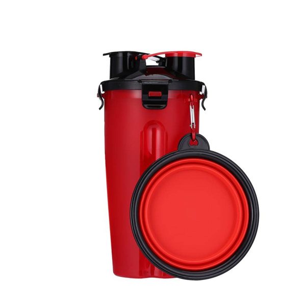 Portable pet dual-purpose water and food cup - Image 3