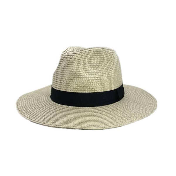 Women Wide Brim Straw Sun Hat