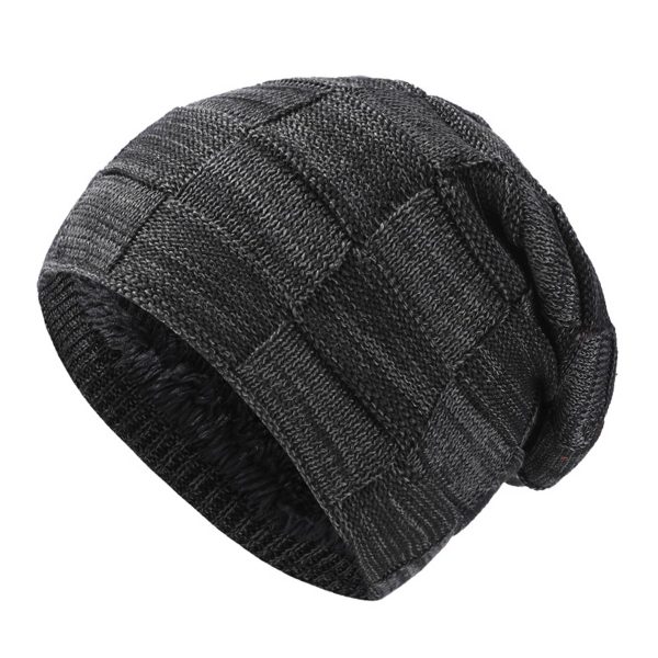 Acrylic Warm stretch-knit beanie - Image 3