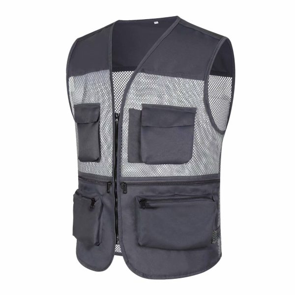 Reflective Breathable Outdoor Fluorescent Vest - Image 3