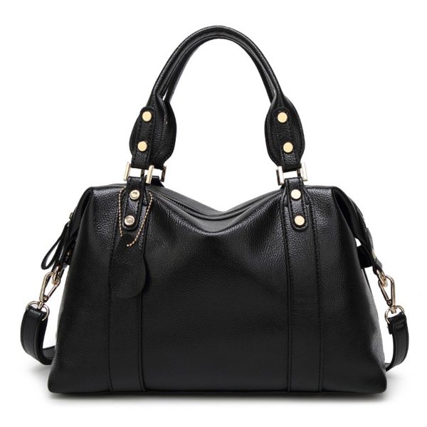 PU Purse with Handle Shoulder Tote Bag - Image 2