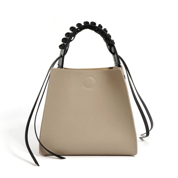 Genuine Leather Vintage hand-held cross-body tote bag - Image 5