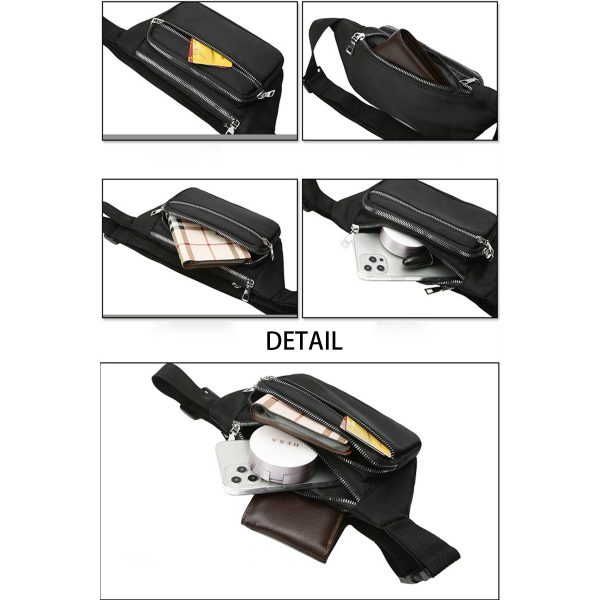 Oxford Fanny Waist Bag Crossbody for Women - Image 8
