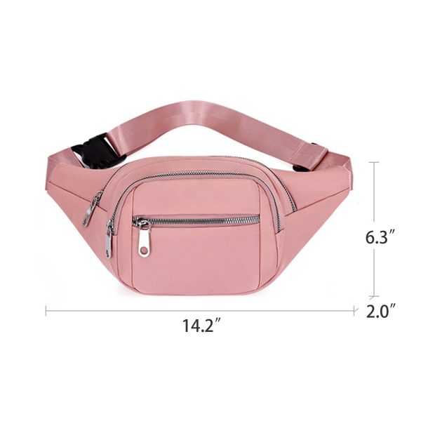 Oxford Large Fanny Pack Running Belt Waist Bag for trip - Image 6
