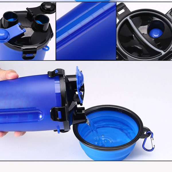 Portable pet dual-purpose water and food cup - Image 14