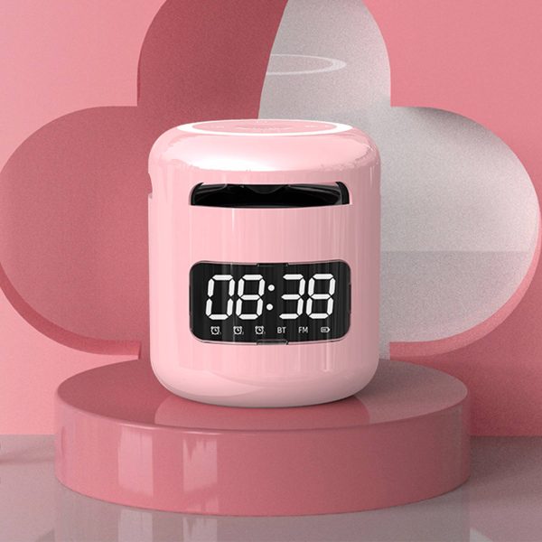 Wireless Intelligent Bluetooth Speaker With Clock - Image 2