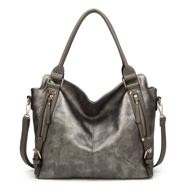 PU Shoulder Tote Bag for Women - Image 4