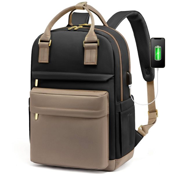 Nylon Business Travel Computer Backpack - Image 5