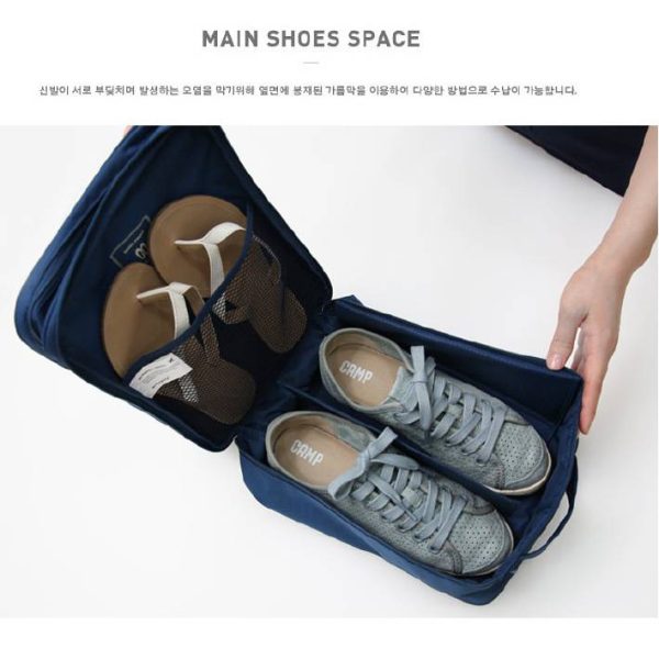 Polyester Waterproof Storage Shoe Bag - Image 7