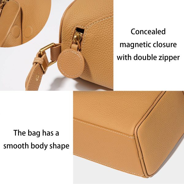 Genuine Leather Simple premium crossbody bag for women - Image 5