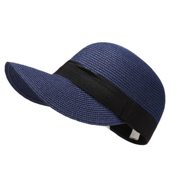 Jute Beach sunscreen straw cap