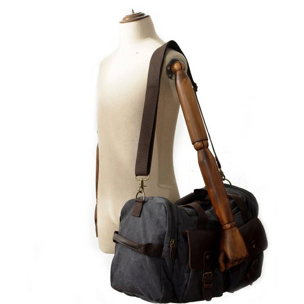 Canvas Large Capacity Men's Duffel Bag - Image 6