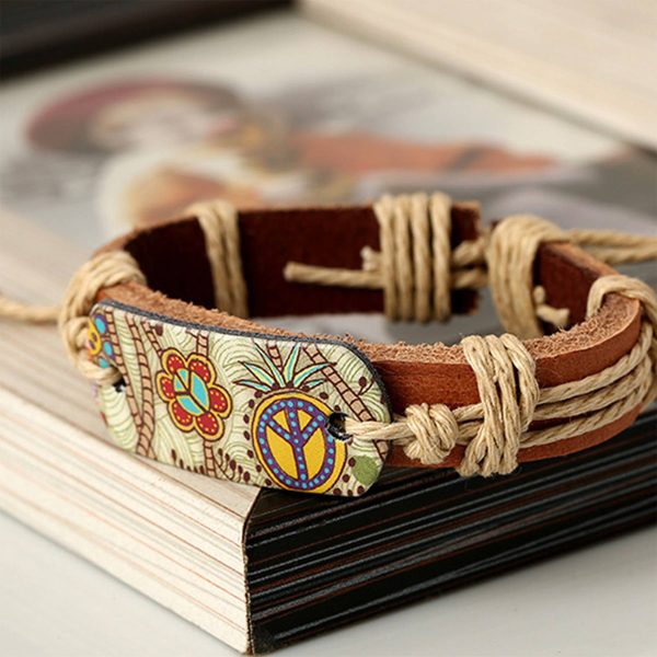 Jute Vintage-inspired woven bracelets - Image 3