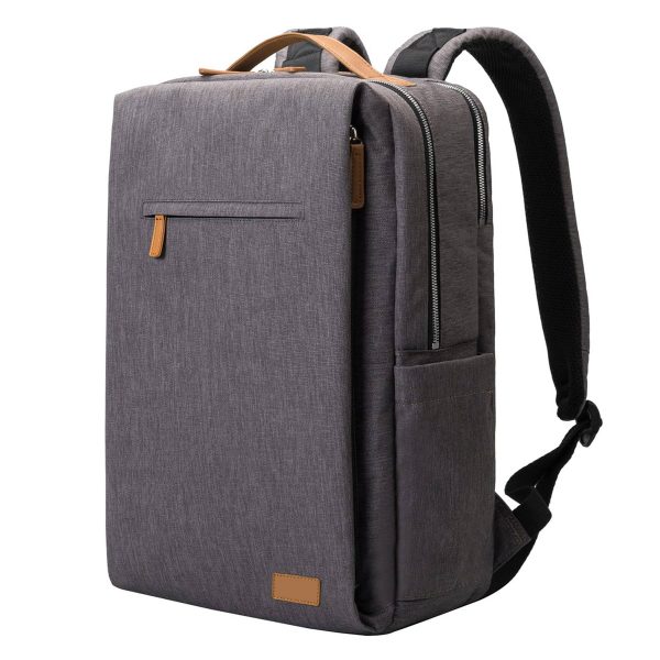 Polyester Laptop Backpack With USB Charging Port - Image 2