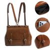 PU Waterproof Bag Travel Backpack Fashion Designer - Image 3