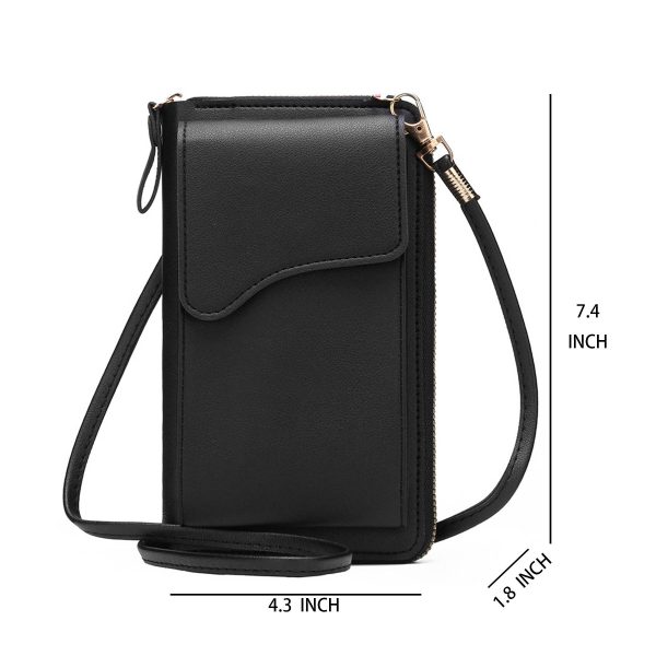 PU Mini buckle mobile phone women's crossbody bag - Image 4