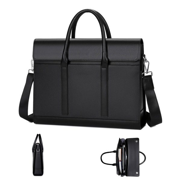 Pu commercial high-capacity messager cross-body bag