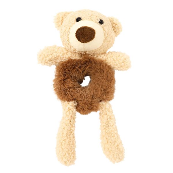 Bear Head Spiral Hair Ropes