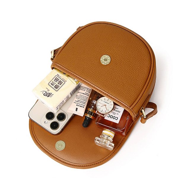 Genuine Leather Adjustable Strap Crossbody - Image 5