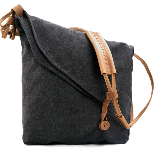 Canvas Foldable cross-body bag
