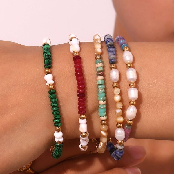 Stainless steel bohemian hand-beaded - Image 7