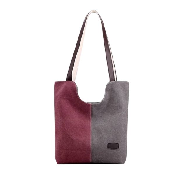 Canvas Hobo Tote Bag - Image 2