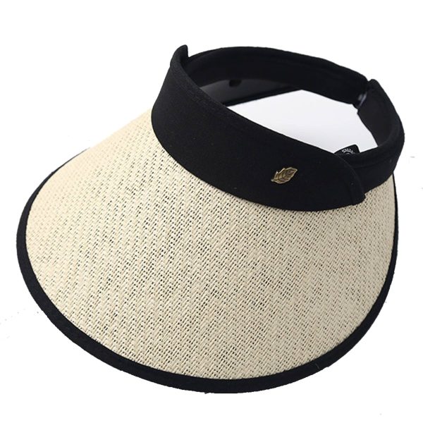 Jute Large brim shade straw hat