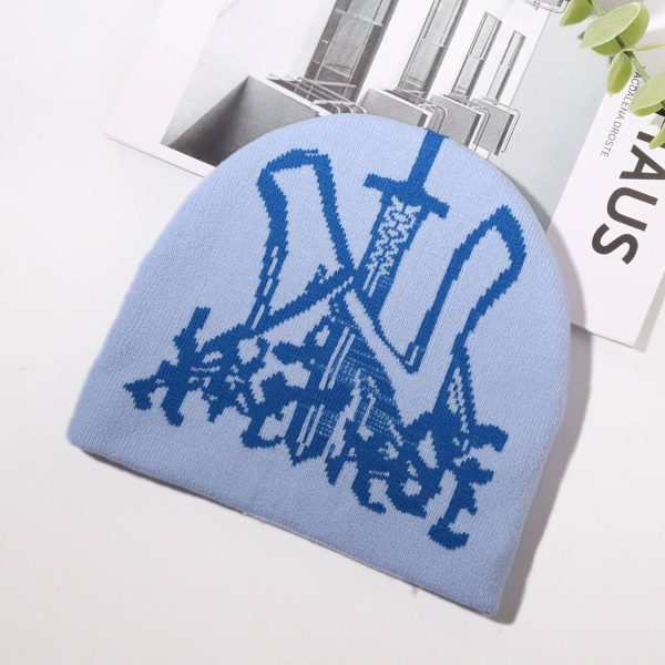 Knitted Beanie Hat - Image 3