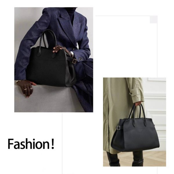 Large capacity waterproof leather handbag - Image 6