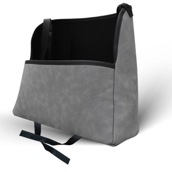 Genuine leather Car Handbag Holder Between Seats - Image 4