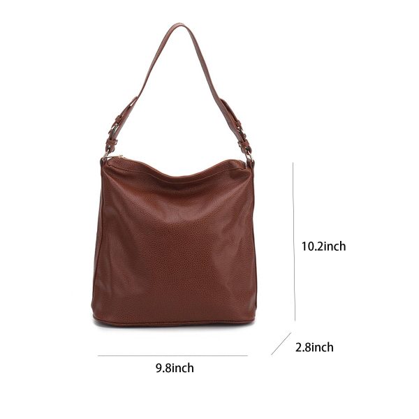Large PU leather Tote Bag for Women - Image 4
