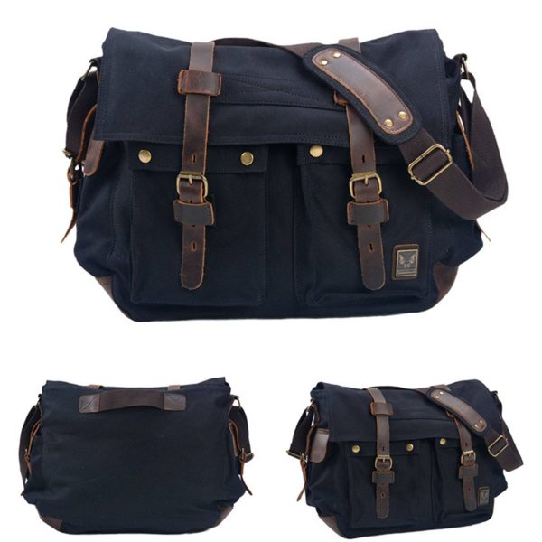 Canves High-capacity Messenger Bag for Men - Image 6
