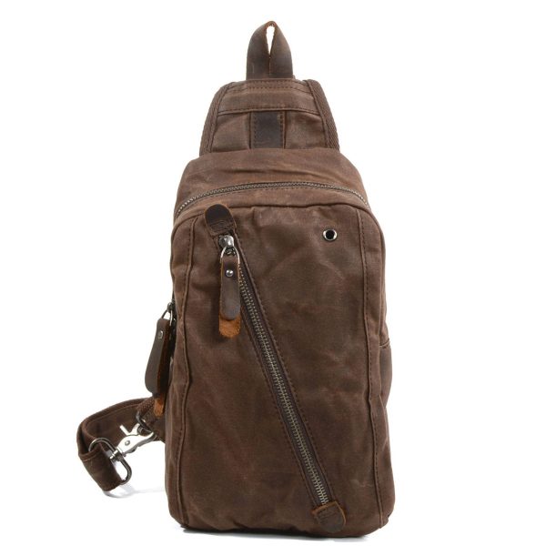 Canvas Ventilate Cross-body Backpack - Image 3
