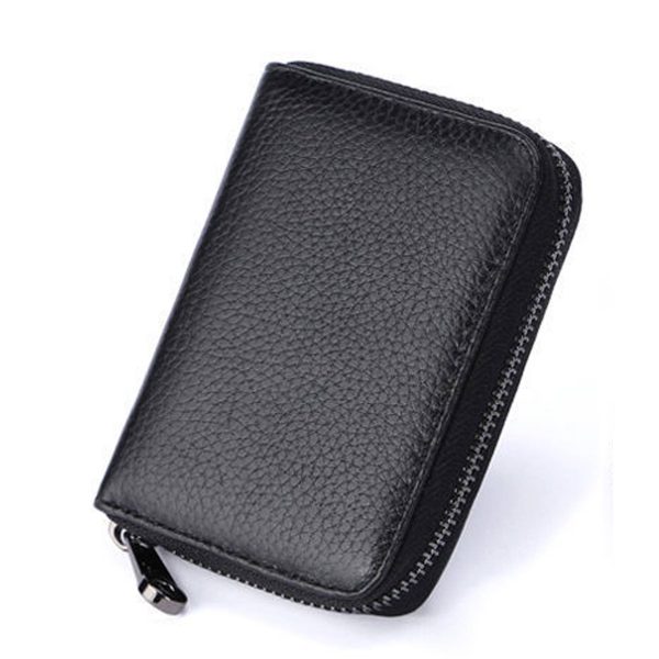 PU Anti Theft Wallet Card Case - Image 3