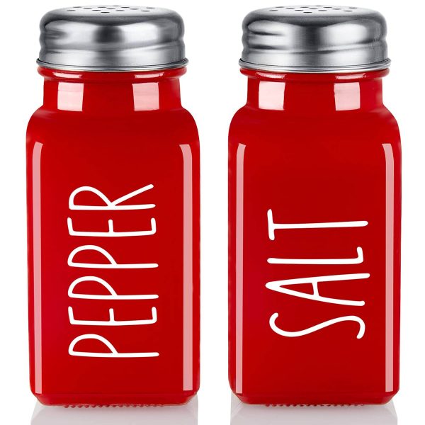 Glass Salt And Pepper Shakers Set - Image 3