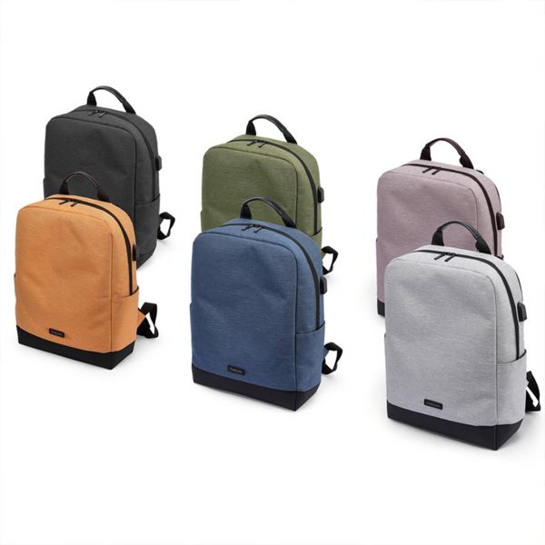 Polyester high-capacity minimalist computer backpack