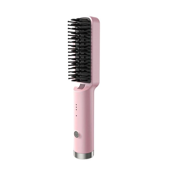 Adjustable Temperature Ionic Hair Straightening Comb