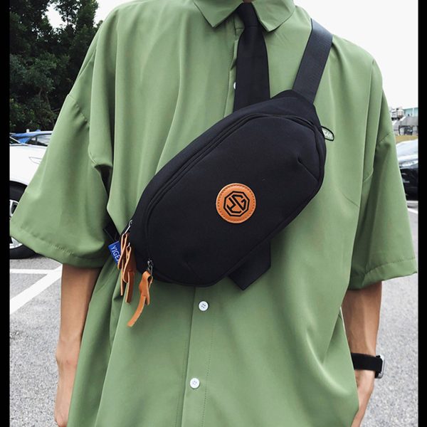Nylon Fashionable Chest Bag - Image 5