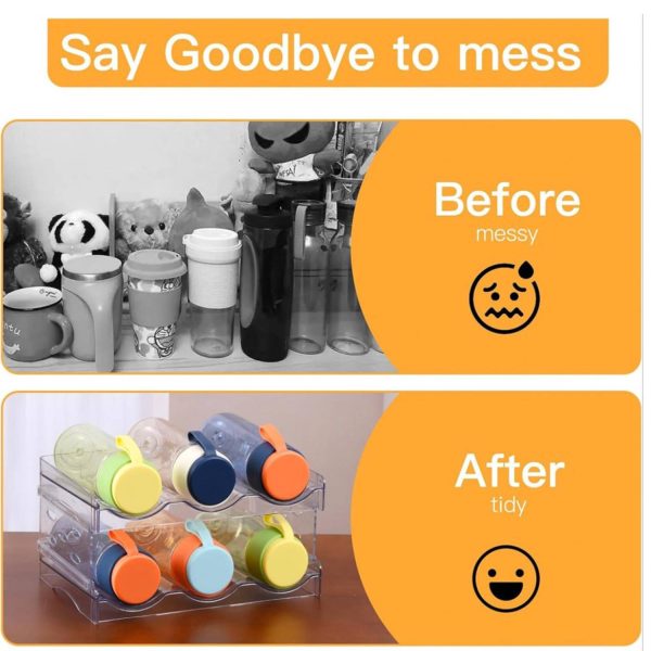 Stackable Water Bottle Organizer Holder - Image 2