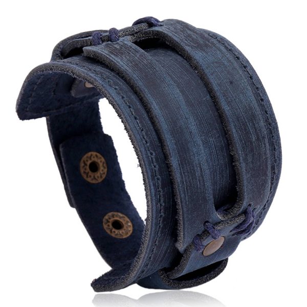 PU Retro Punk Bracelet - Image 4