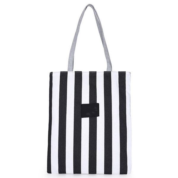 Striped Tote Bags - Image 5